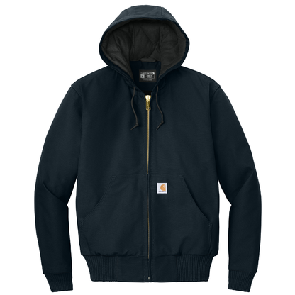 Carhartt® Quilted-Flannel-Lined Duck Active Jac