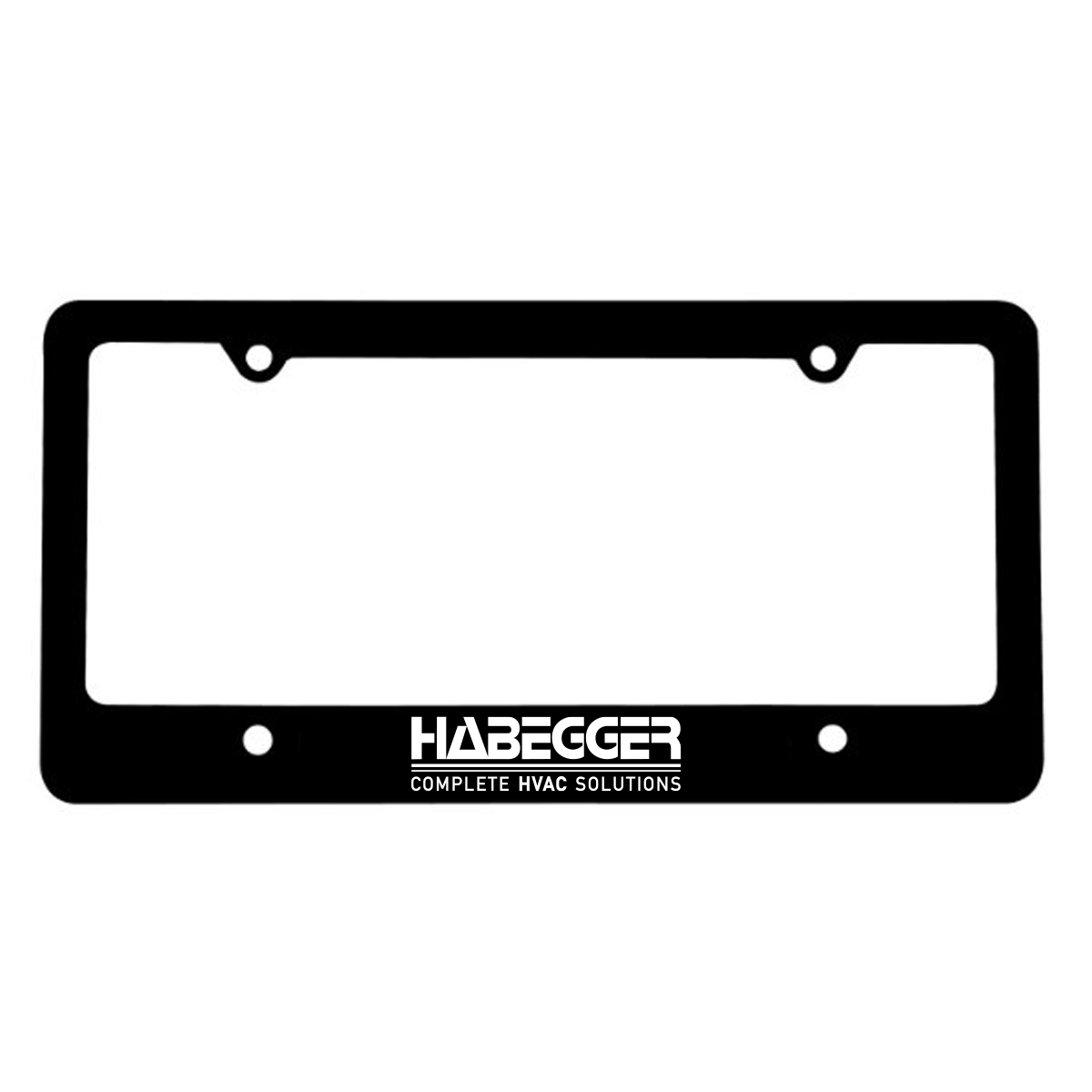 Classic License Frame with 4 Holes – Habegger Store