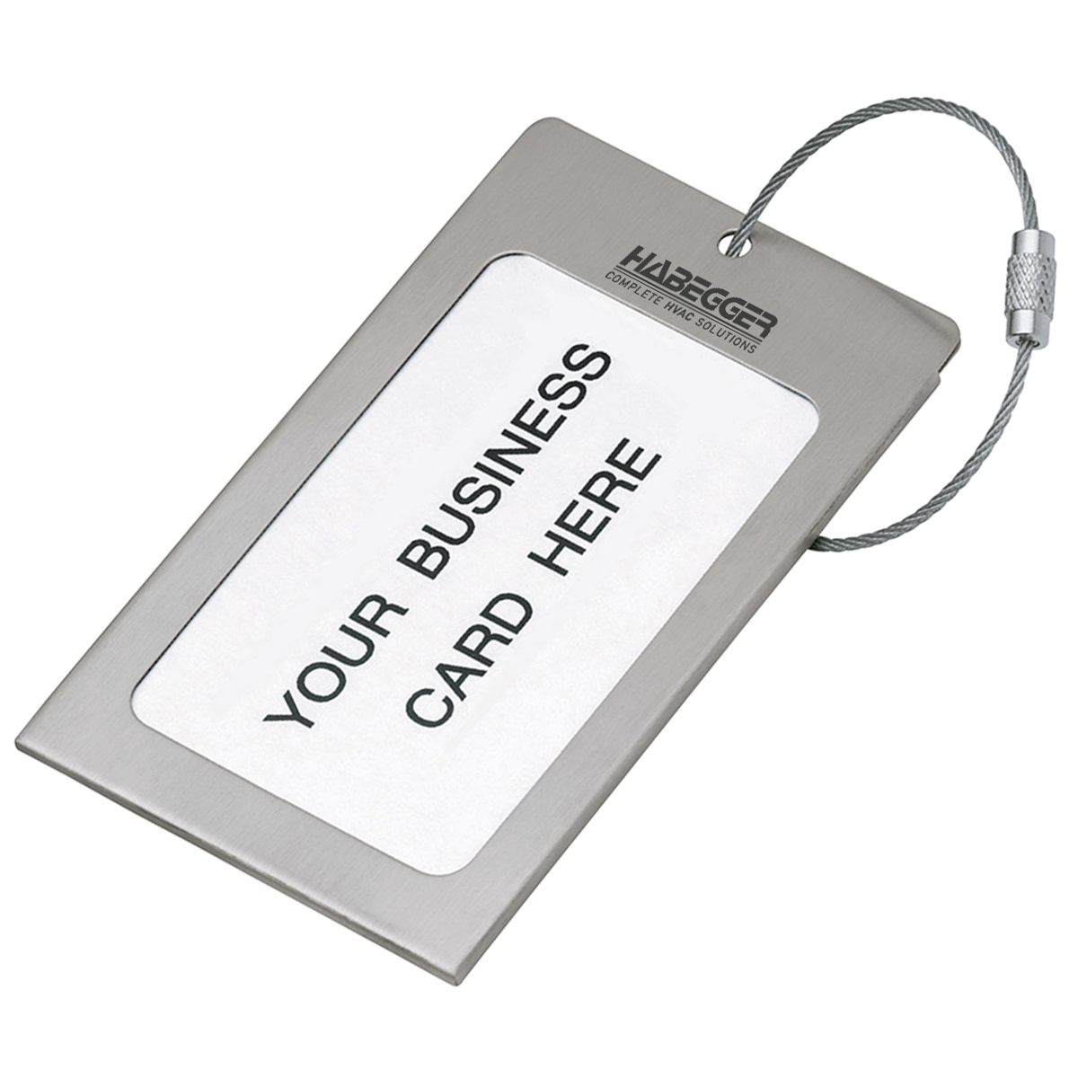 Navigor Series Steel Luggage Tag