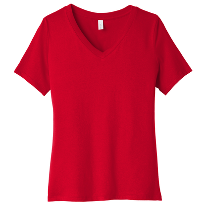 BELLA + CANVAS - Women’s Relaxed Jersey V-Neck Tee