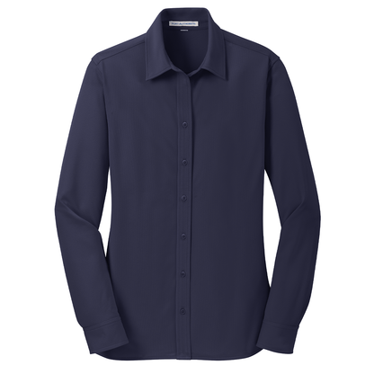 Port Authority® Women's Dimension Knit Dress Shirt