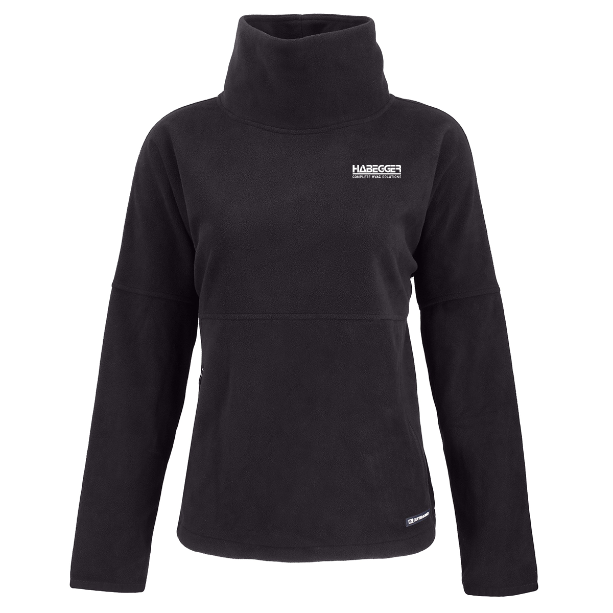 Cutter & Buck Woodland Recycled Fleece Womens Funnel Neck Pullover