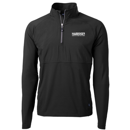 Cutter & Buck Adapt Eco Knit Hybrid Recycled Mens Quarter Zip