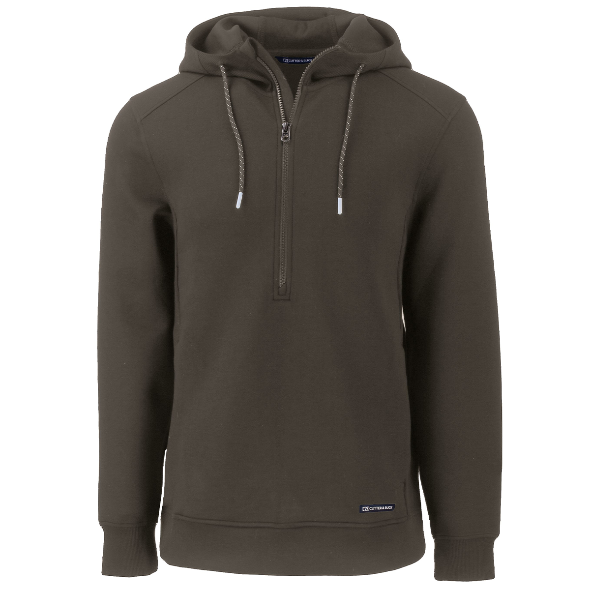 Cutter & Buck Roam Epic Versatility Recycled Half Zip Mens Hooded Pullover