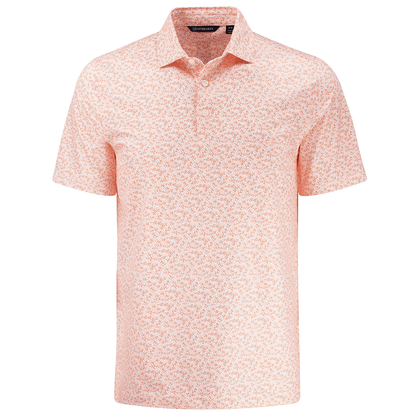 Cutter & Buck Pike Recycled Fern Print Mens Polo