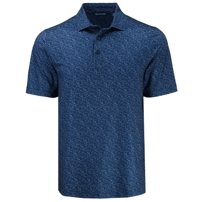 Cutter & Buck Pike Recycled Fern Print Mens Polo