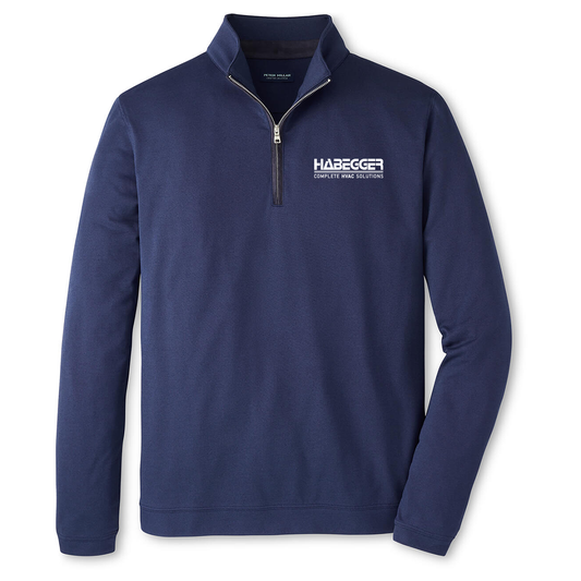 Peter Millar Men's Albatross Cotton-Blend Pique Quarter-Zip