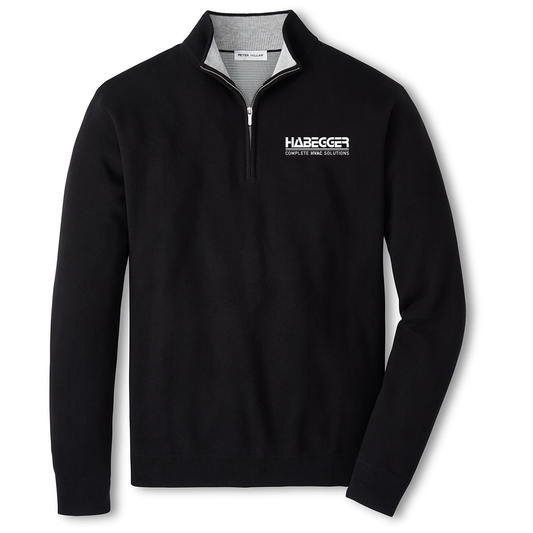 Peter Millar Men's Coolspun Lite Cotton Quarter-Zip Sweater