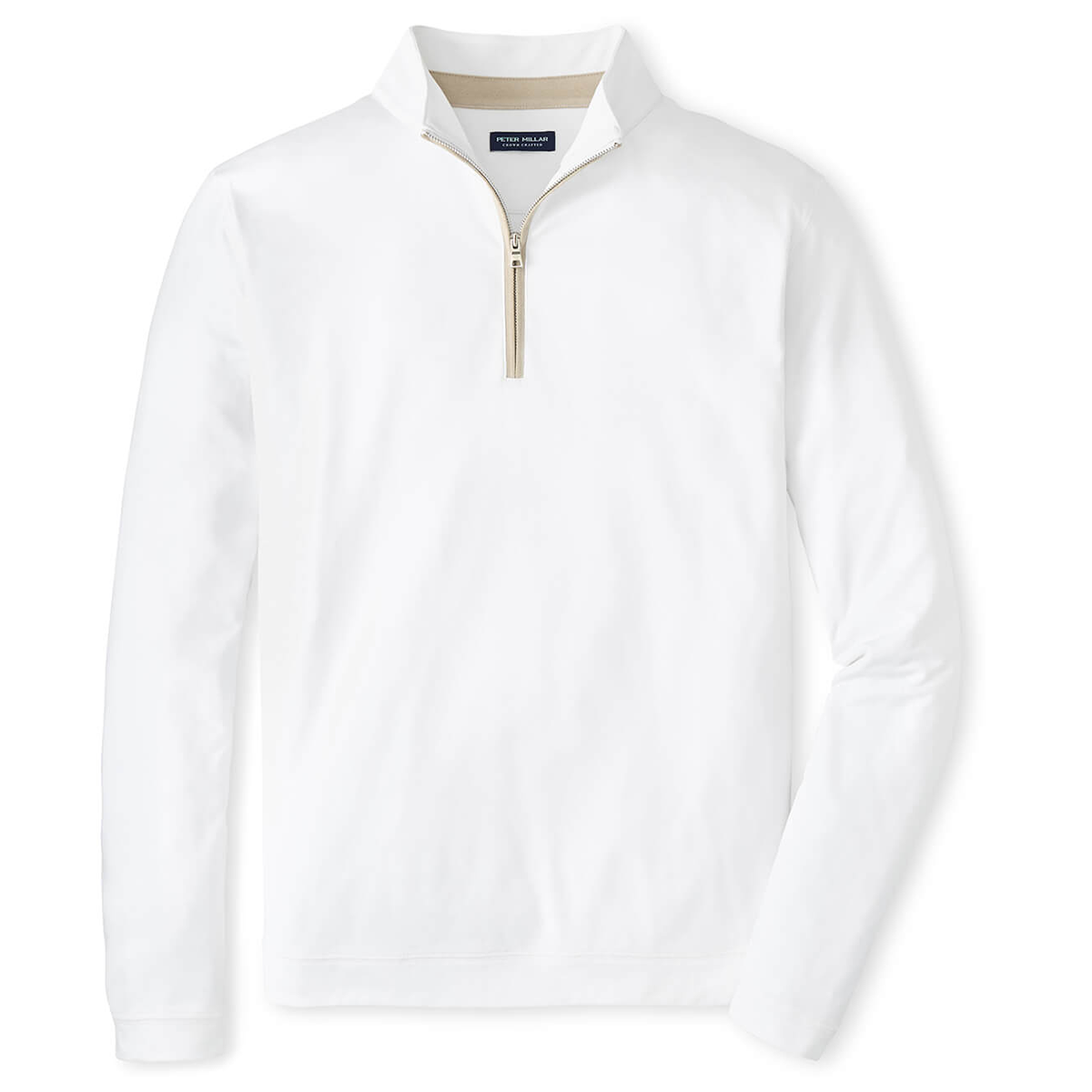 Peter Millar Men's Albatross Cotton-Blend Pique Quarter-Zip