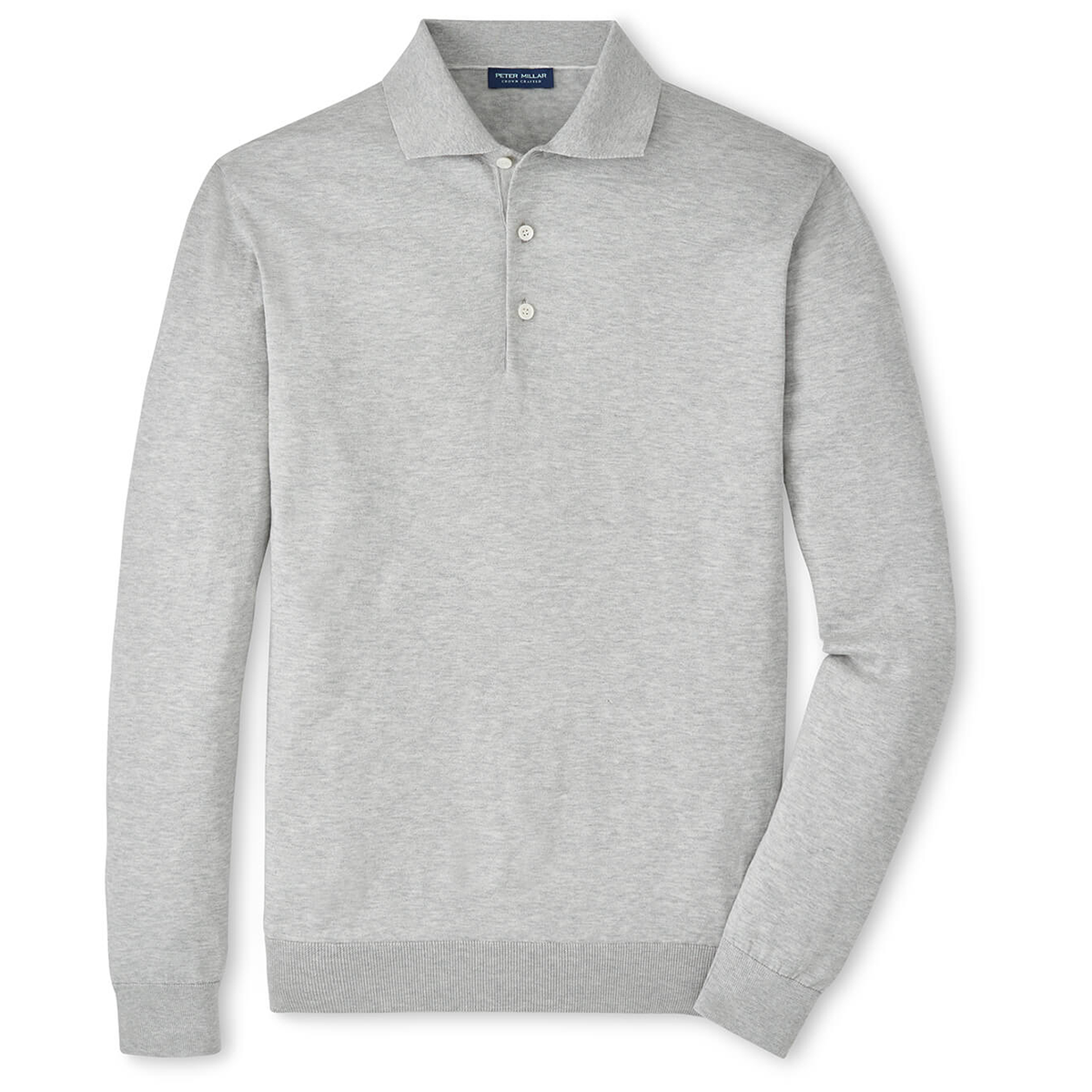 Peter Millar Men's Mariner Sea Island Cotton Sweater Polo