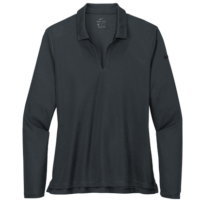 Nike Women's Dri-FIT Micro Pique 2.0 Long Sleeve Polo