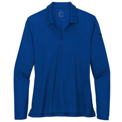 Nike Women's Dri-FIT Micro Pique 2.0 Long Sleeve Polo