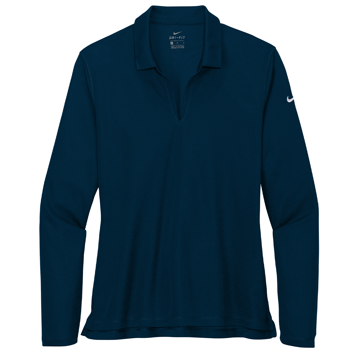 Nike Women's Dri-FIT Micro Pique 2.0 Long Sleeve Polo