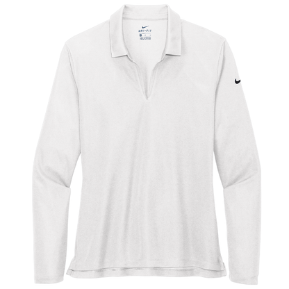 Nike Women's Dri-FIT Micro Pique 2.0 Long Sleeve Polo