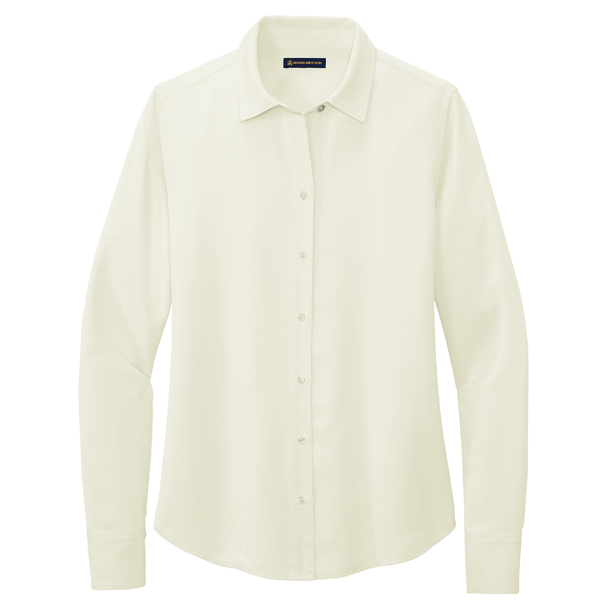 Brooks Brothers Women’s Full-Button Satin Blouse
