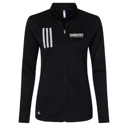 Adidas - Women's 3-Stripes Double Knit Full-Zip