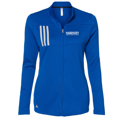 Adidas - Women's 3-Stripes Double Knit Full-Zip