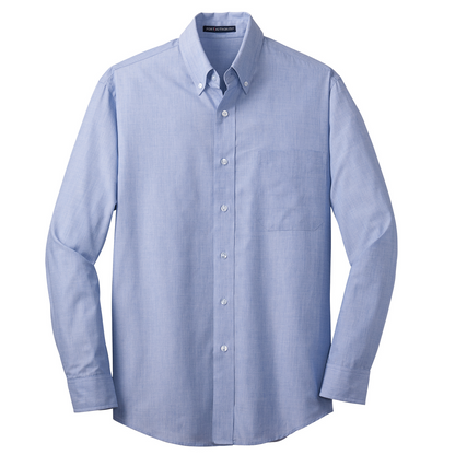 Tall Port Authority Crosshatch Easy Care Shirt